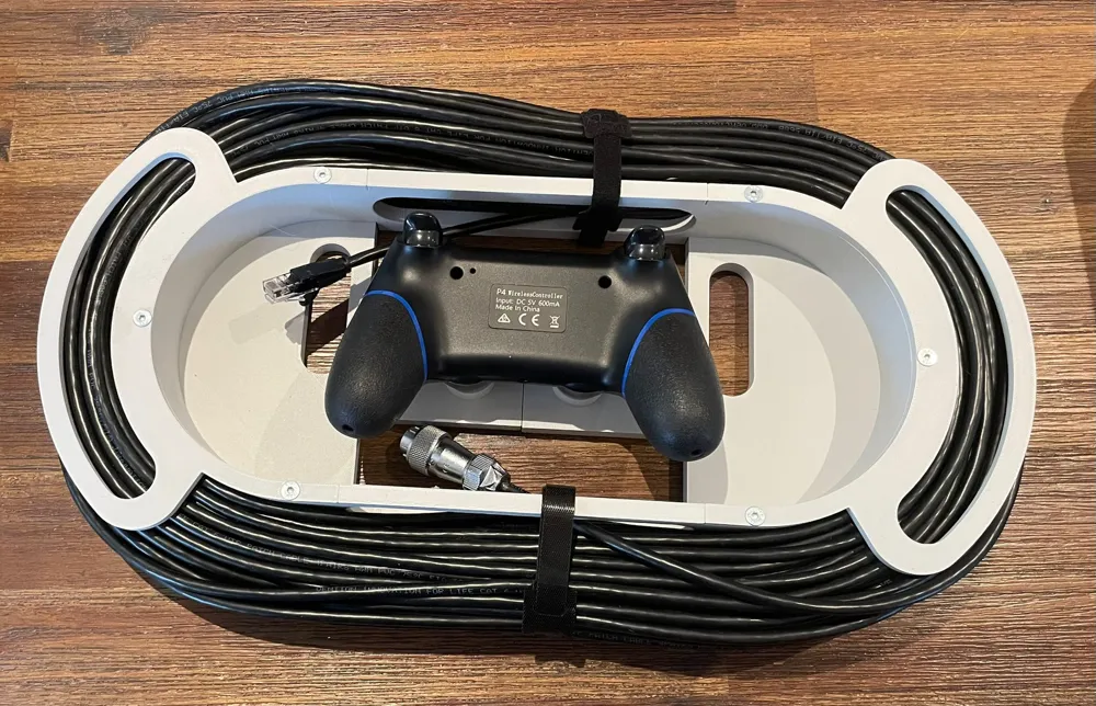 Diy Rov Tether CPS 5 ROV Transport Inlays & Tether Holder - Free 3D Print Model ...