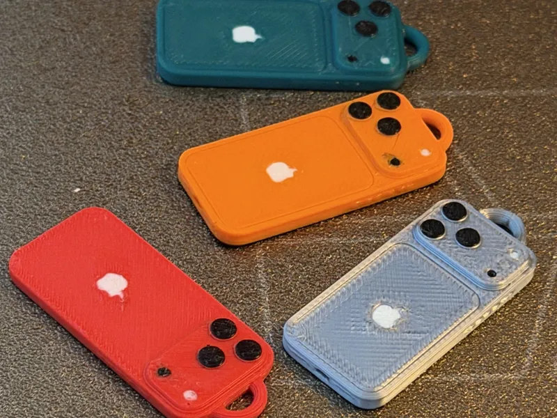 Llavero Iphone 17 Pro Max mini