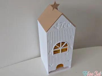 Letrero o emblema decorativo: Festive Tea House Advent Calendar — vista de referencia 5