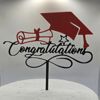 congratulations  Graduation cake topper 