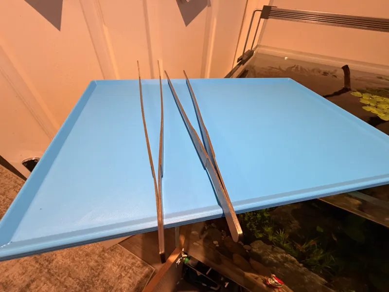 Large chamfered utility tray (requires H2 series)