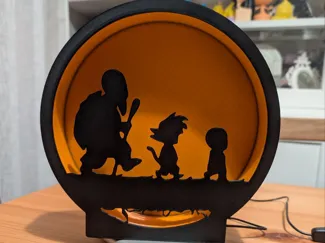 GokuCrilinMuten RingLamp