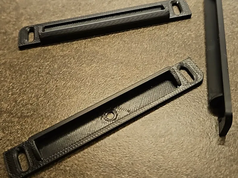 Caravan striker plate for Push Lock long type