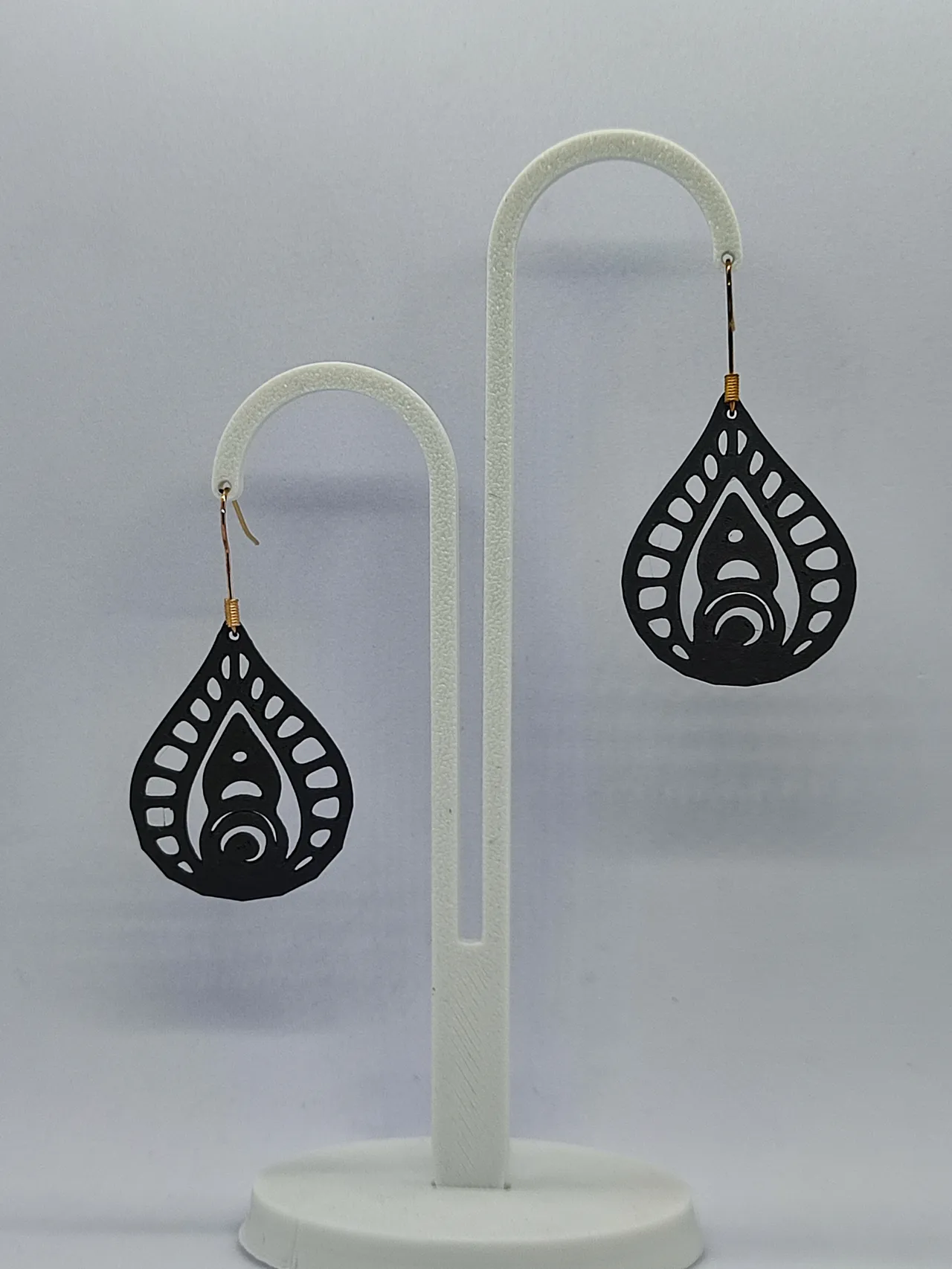 Aretes Lágrima Cósmica view 3