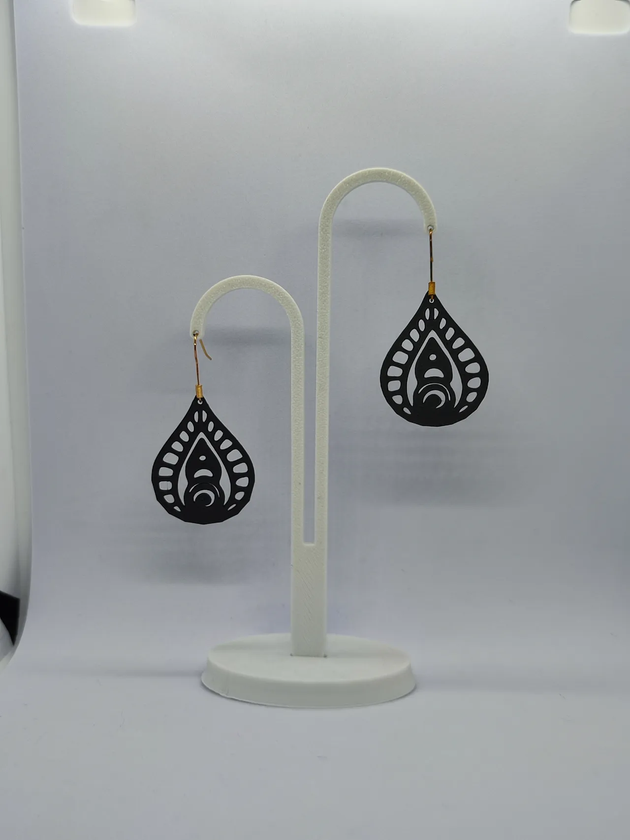 Aretes Lágrima Cósmica view 2