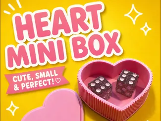 Mini Heart Box with Lid