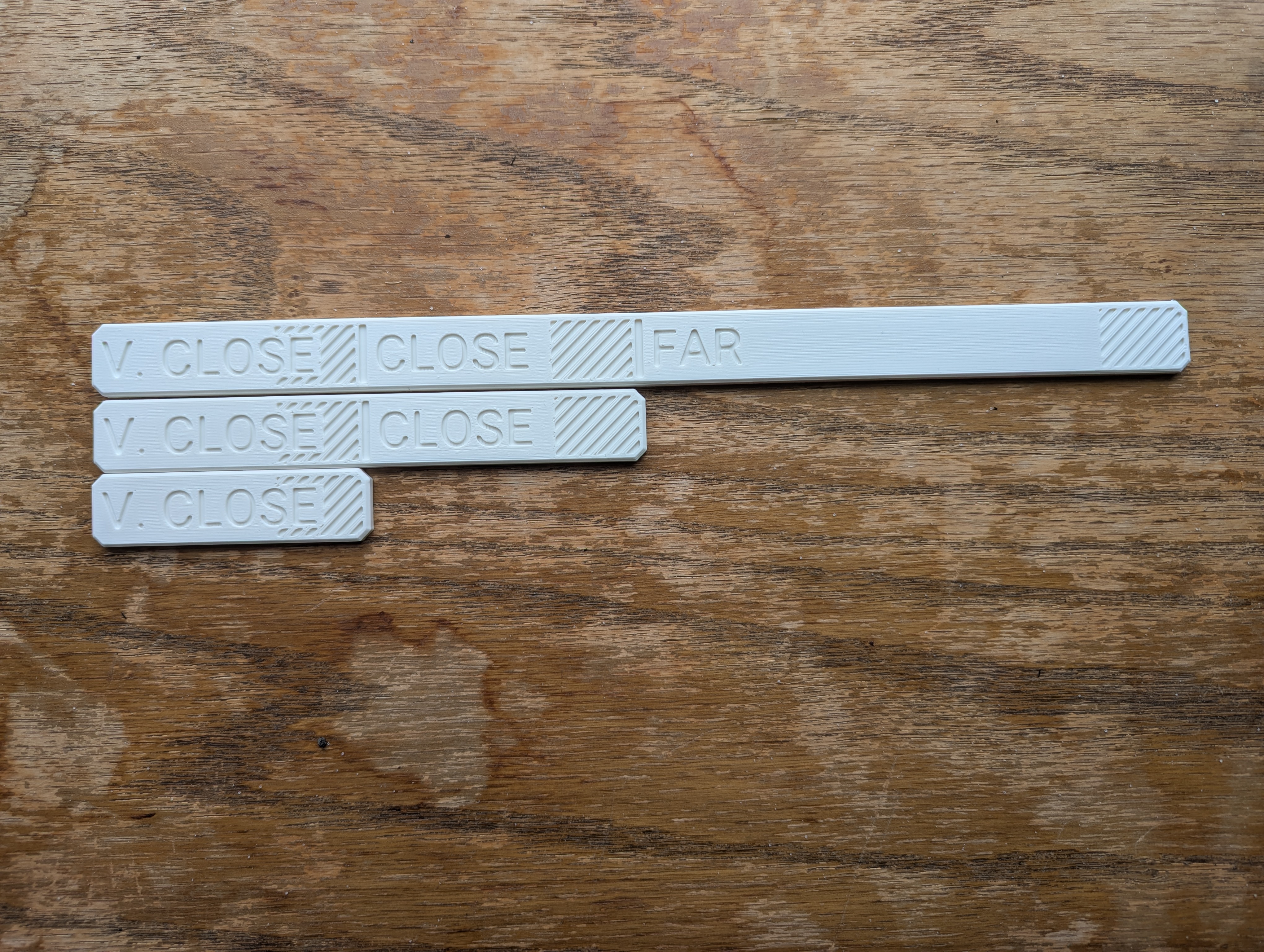 Miniatura 2 do modelo 3D Daggerheart Range Ruler Set