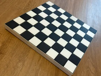 Chessboard without pieces