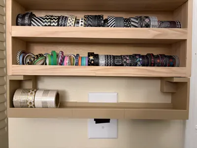 Washi Tape Extra Shelf for Washi Tape Organizer