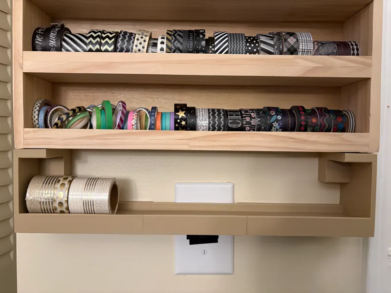 Washi Tape Extra Shelf for Washi Tape Organizer
