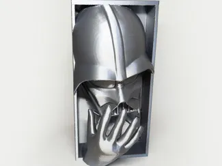 Darth Vader book nook