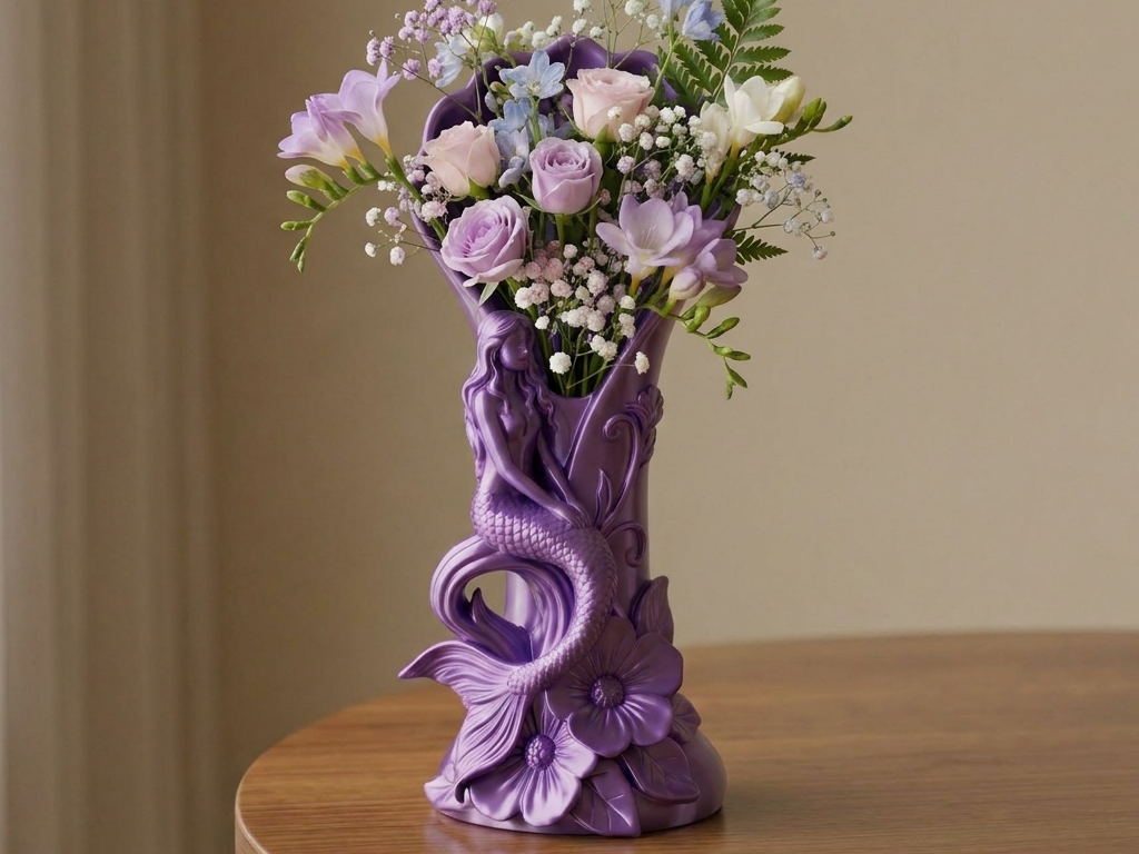 Mermaid Flower Vase