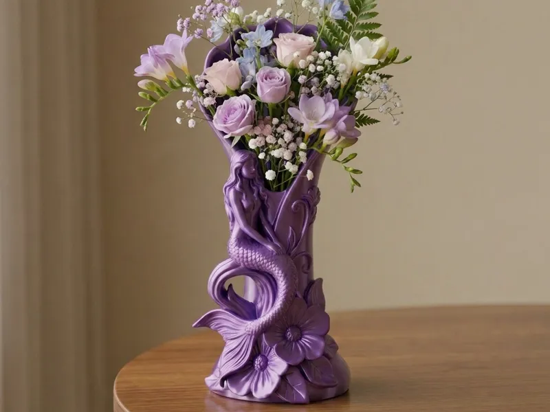 Mermaid Flower Vase