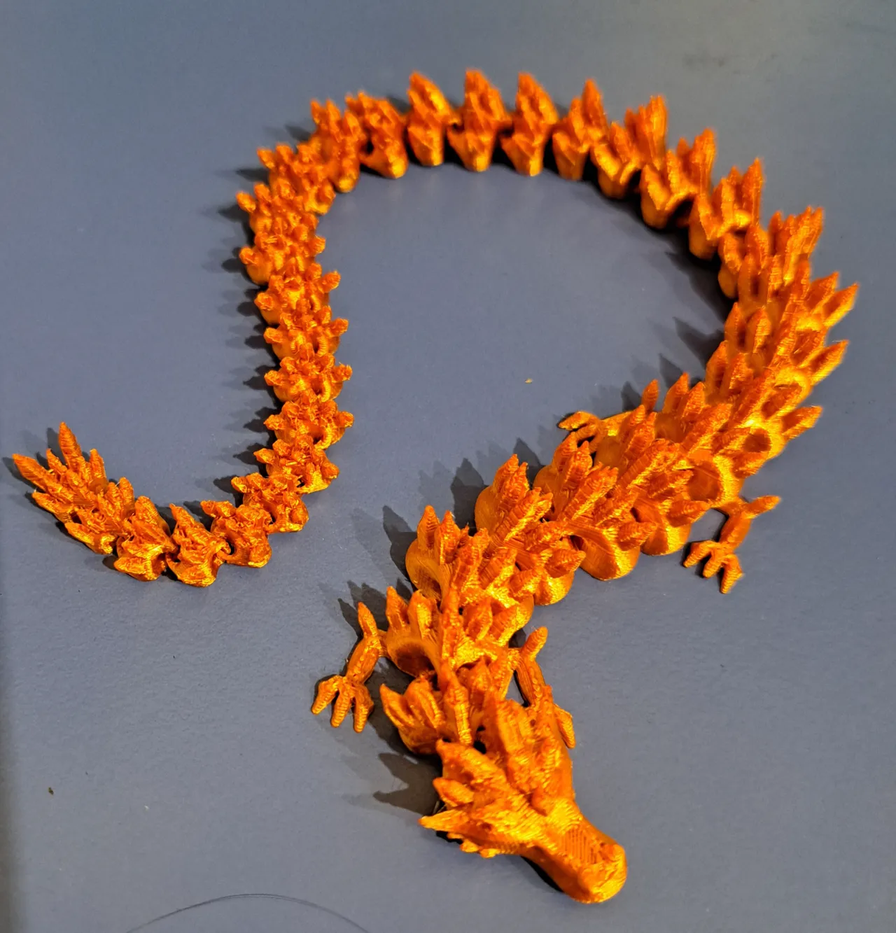 Articulated Crystal Dragon view 4
