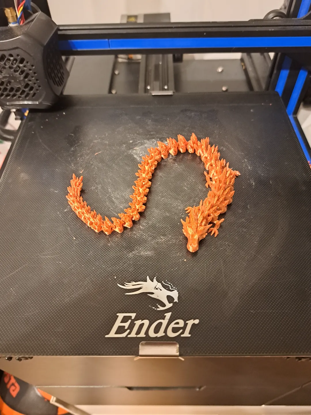 Articulated Crystal Dragon view 2