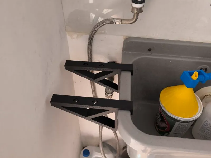 Negrari Utility Sink Side Shelf Support Bracket