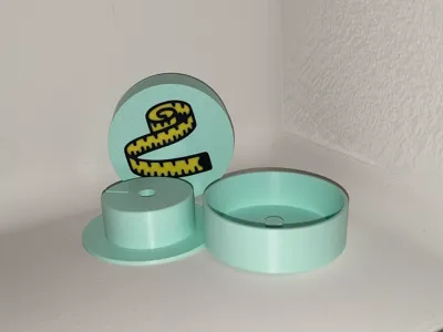 Soft tape measure holder