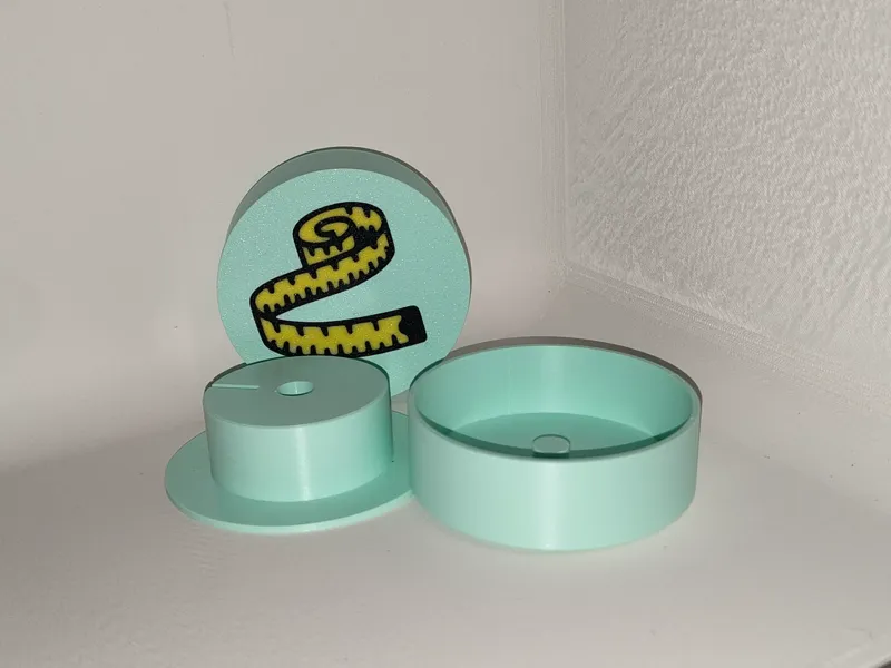 Soft tape measure holder