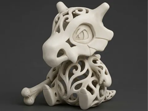 Pieza para disfraz o exhibición: Ornamental Filigree Cubone pokemon — referencia de MakerWorld