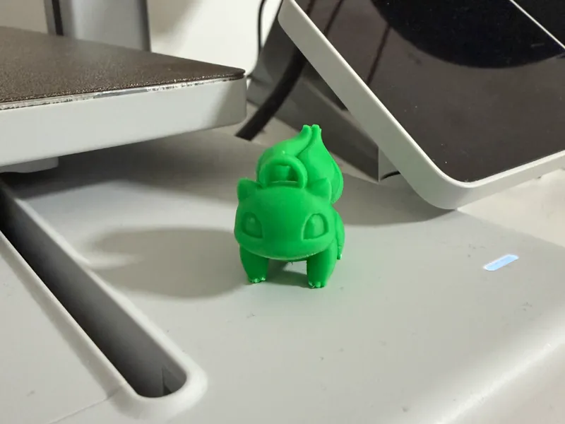 Cute mini Bulbasaur keychain