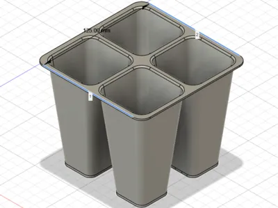 Seedling Tray for Hobby Gardeners Tomato/Herbs 
