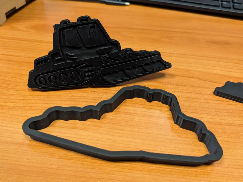 SnowCat Cookie Cutters - Groomer 6 ways