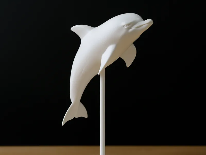 Dolphin Statue