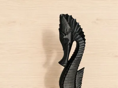 Garden Seahorse Figure