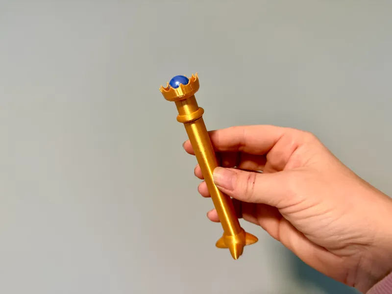 Easy marble scepter