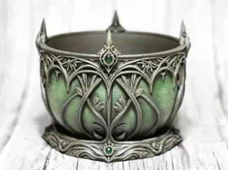 Elbischer Blumentopf – Mittelerde LotR Pflanztopf