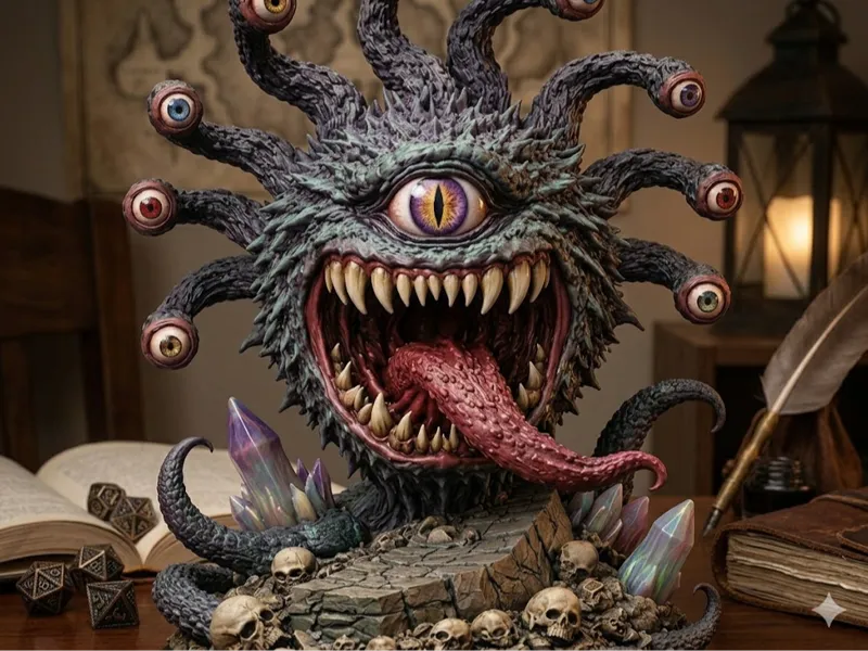 Beholder RPG Miniature – Fantasy Monster