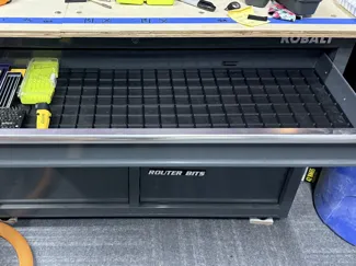 Gridfinity Base for Kobalt 46" Rolling Workstation