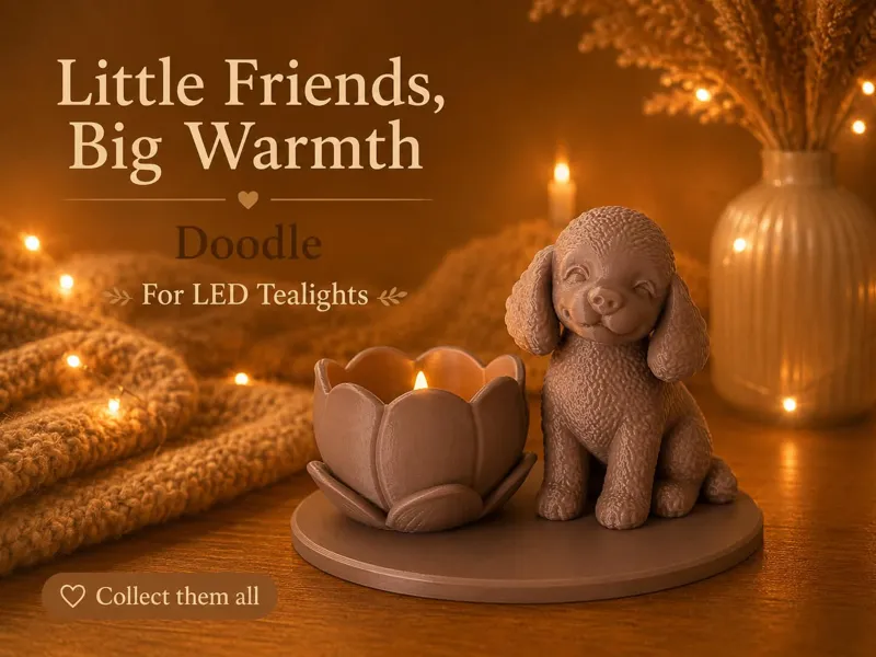 Doodle Tealight Holder