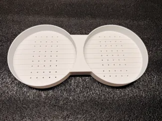 Double Arepa Mold – Molde doble para Arepas Fast!