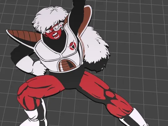Dragon Ball Jeice fuerzas Ginyu Hueforge 2D/3D