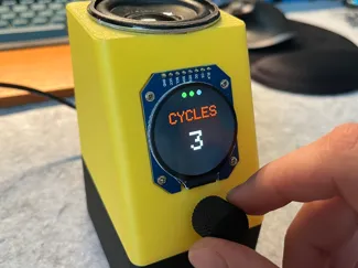 Futuristic Study Timer