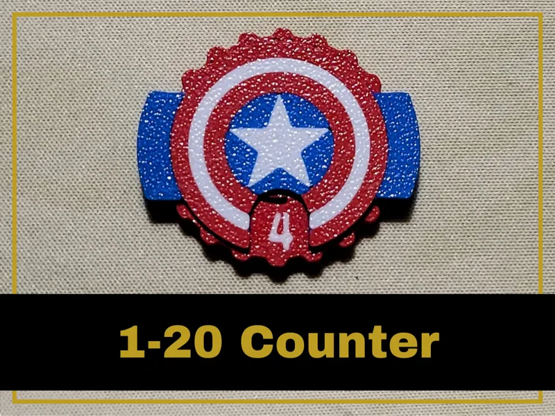 Shield counter for Game Night