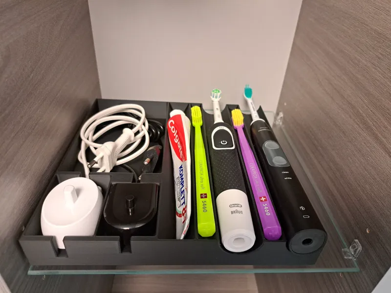 Zahnbürsten Ablage / Organizer