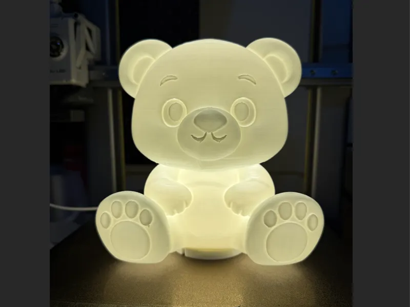 Teddy Bear Light Lamp Kit 001