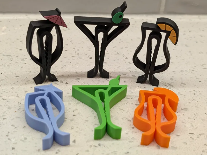 Bag clip - bag clamp - cocktail clips