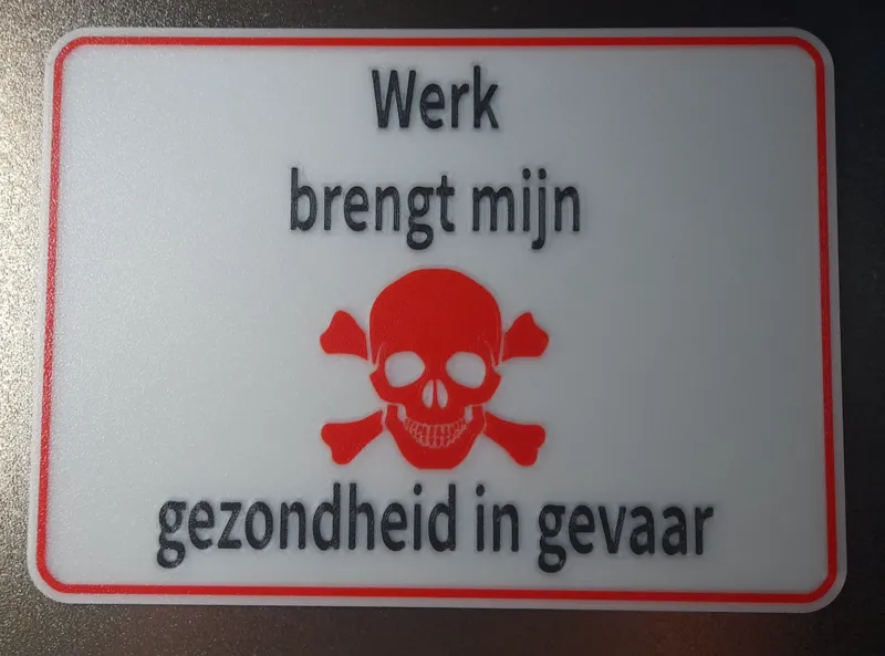 Werk brengt mijn gezondheid in gevaar