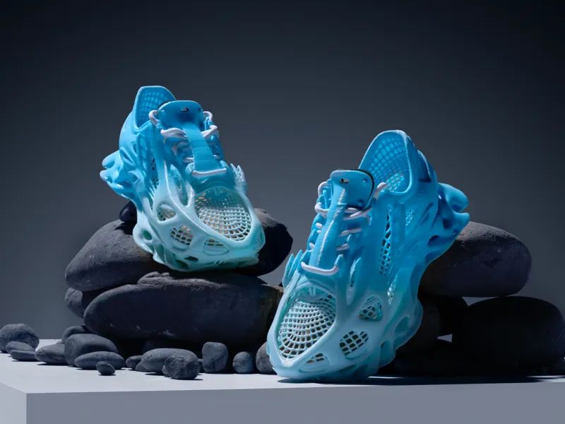 Whaleberry - a 3D printed thick-soled casual shoe