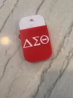 Delta Sigma Theta Hand sanitizer case with keychain