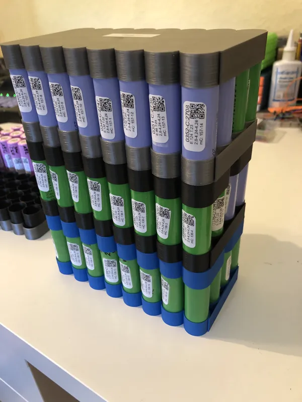 32 x 18650 Li-ion Cellstorage (Quick Print) V2
