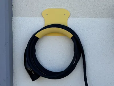 EV charging cable holder