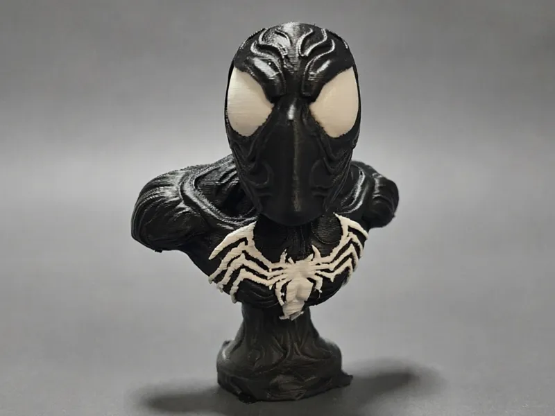 Black Symbionte Spiderman bust