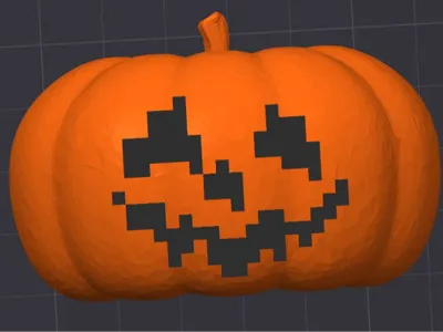 Jackenstein Pumpkin 3D