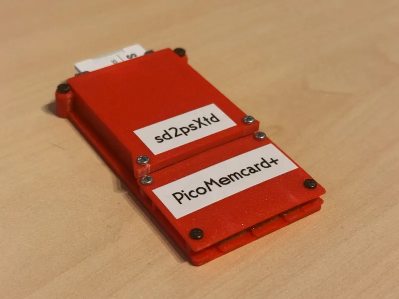 PicoMemcard+ case for Large format SD Card