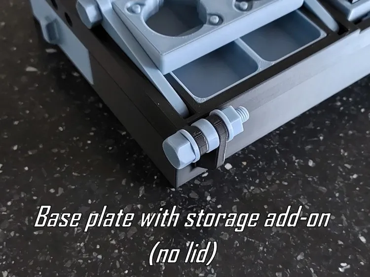Storage Add-on for Modular Arduino Workstation by DJL 3Designs ...