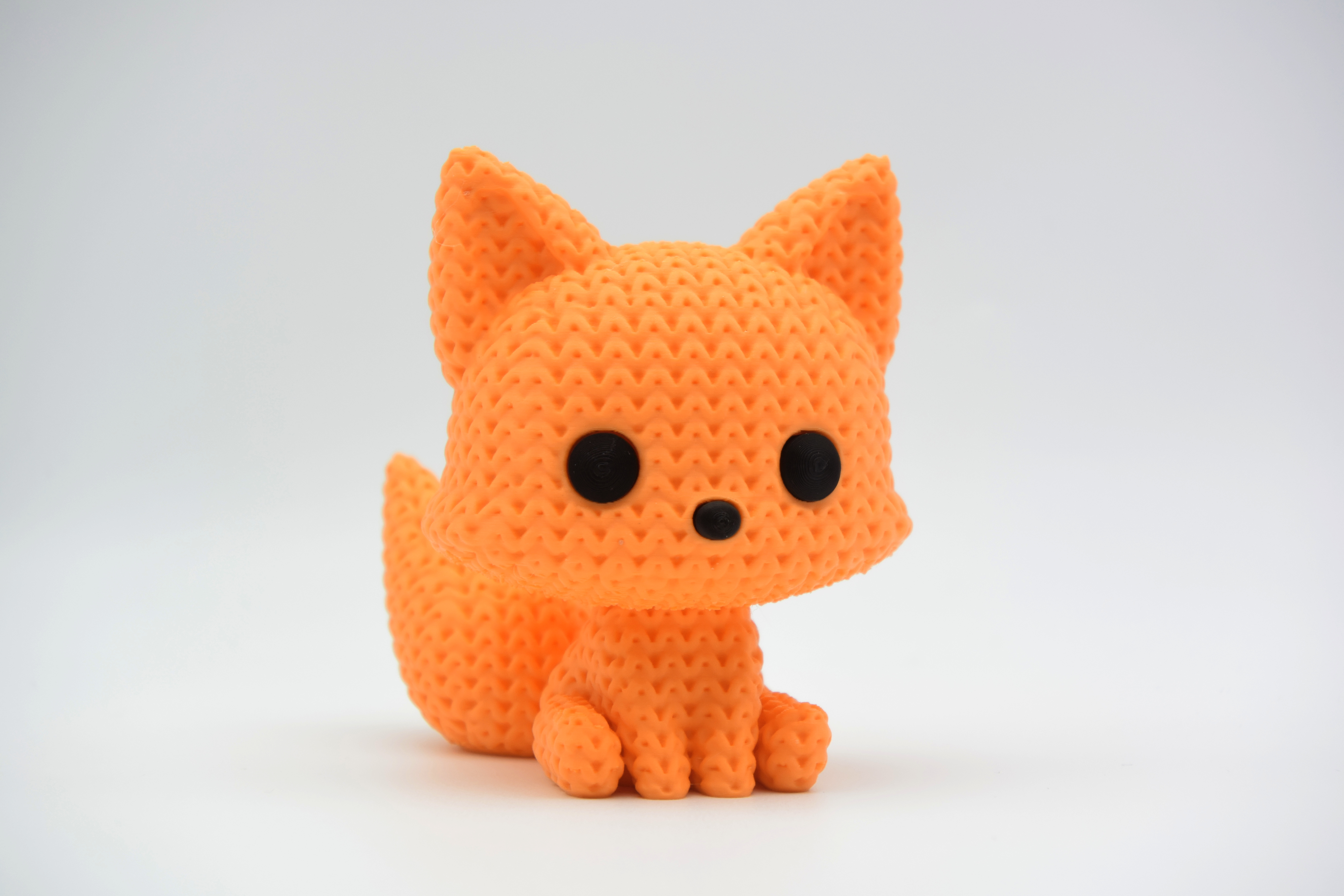 Miniatura 1 do modelo 3D Knitted Fox